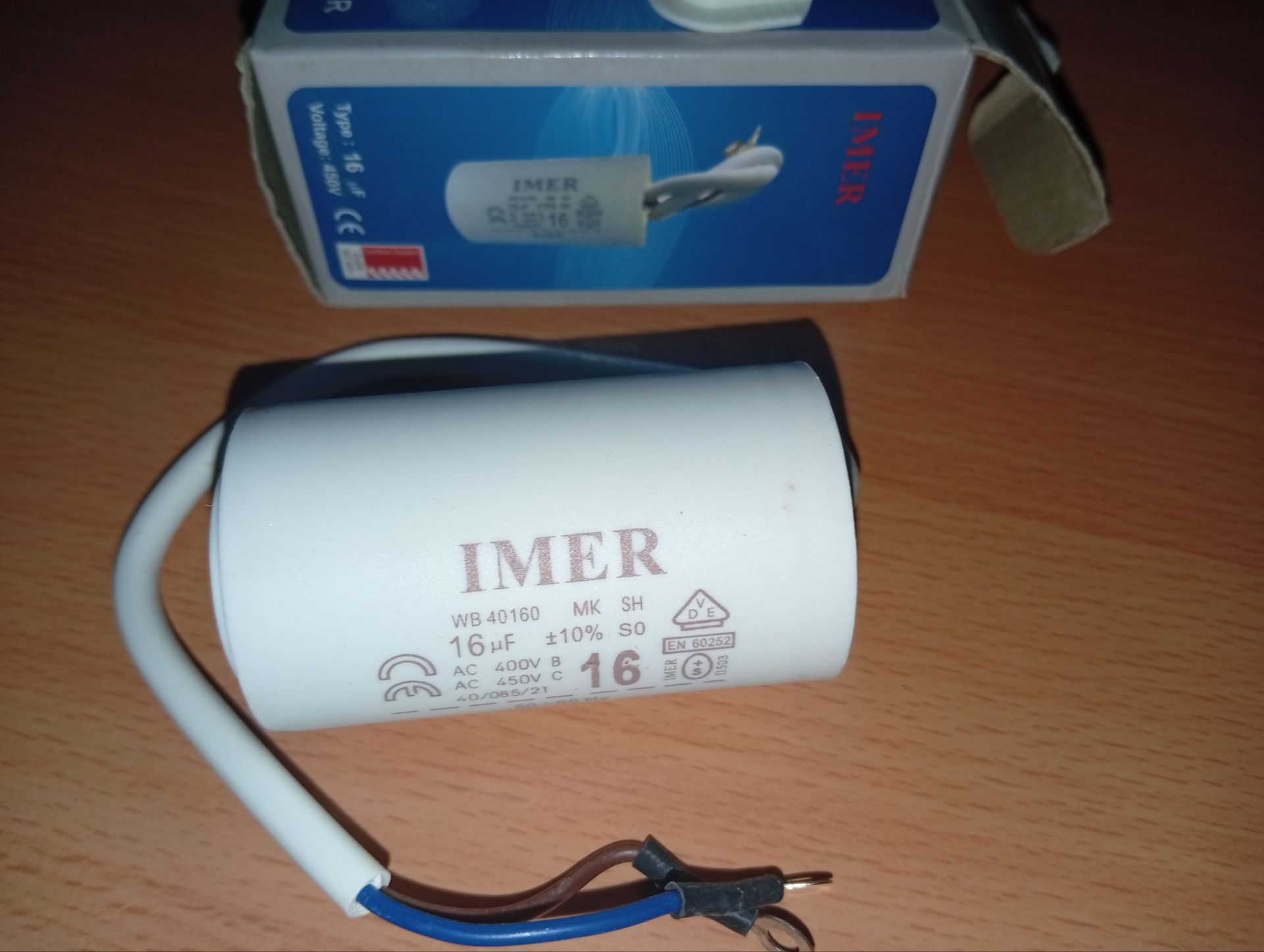 خارن 16 میکروفاراد IMER - AC400V